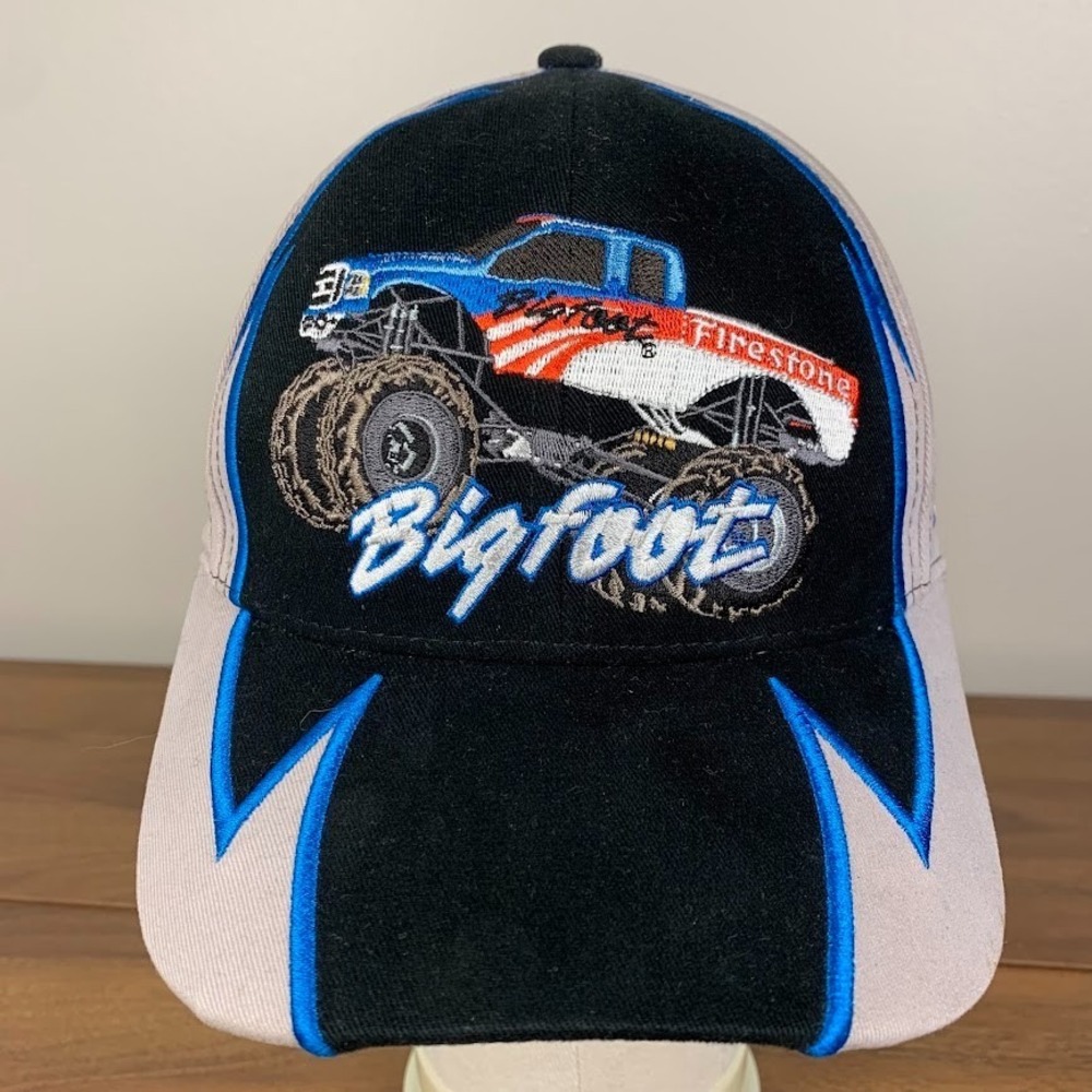Bigfoot Summit Monster Truck Baseball Cap Hat Adjustable Sportswear Embroidered‎